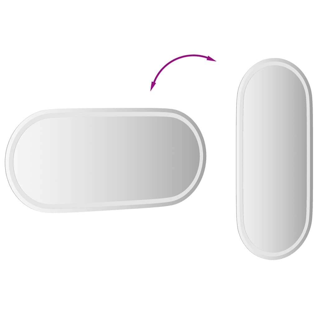 Led Bathroom Mirror Oval